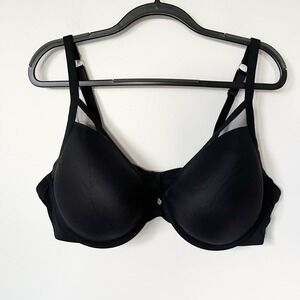 ThirdLove Classic Uplift Plunge Bra 44D Black Underwire
